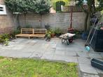 Terras tegels 50 x 50 (4cm dik) - 11,5 m2, Tuin en Terras, Tegels en Klinkers, Ophalen, Zo goed als nieuw, 10 m² of meer, Beton