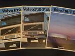 3 brochures Volvo F10 & F12 1981, 1982 & 1985, Ophalen of Verzenden, Zo goed als nieuw, Volvo