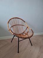 Rotan stoel, Huis en Inrichting, Stoelen, Ophalen, Gebruikt, Bruin, Eén