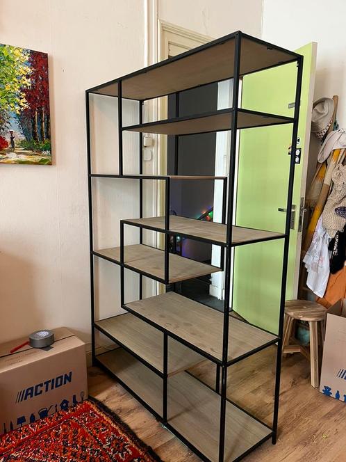 Open kast Retro, Huis en Inrichting, Kasten | Vitrinekasten, Gebruikt, 150 tot 200 cm, 100 tot 150 cm, 25 tot 50 cm, Ophalen
