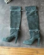 Hoge grijze overknee laarzen FRIDA 38 , suède / nubuck, Hoge laarzen, Frida, Ophalen of Verzenden, Grijs