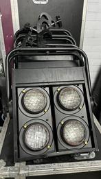 4 stuks 4 light blinder 4x 650W met powercon, Gebruikt, Showtec, Ophalen of Verzenden, Nb