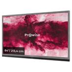 Prowise Pro 4K Ultra HD 84 inch TV - Monitor - Touchscreen, Zo goed als nieuw, 4k (UHD), LED