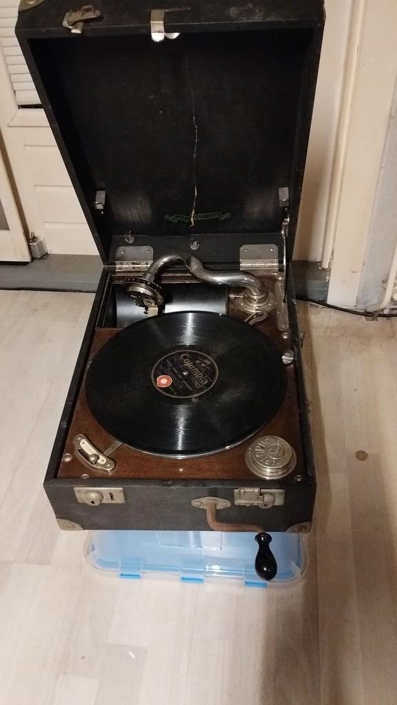 Parlophone Fortonette Grammofoonplatenspeler, Cd's en Dvd's, Vinyl | Overige Vinyl, Gebruikt, Overige formaten, Ophalen