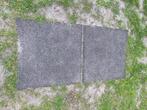 Rubber tegels, Tuin en Terras, Tegels en Klinkers, Ophalen, Gebruikt, Rubber, Overige typen
