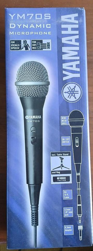 Yamaha YM70S Dynamische Microfoon - Nieuw! beschikbaar voor biedingen