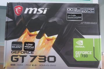 MSI GT 730 OC 2GB nieuw beschikbaar voor biedingen