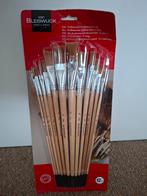 Penselenset 12 stuks nieuw in verpakking ( van Bleiswijck), Ophalen of Verzenden, Nieuw