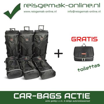 Nieuwe 6-delige CAR-BAGS tassenset, nu met GRATIS toilettas beschikbaar voor biedingen