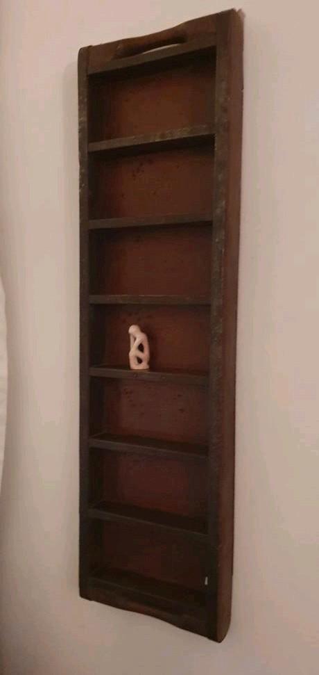 Antiek houten mal om spullen te tonen, Antiek en Kunst, Antiek | Woonaccessoires, Ophalen