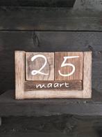 Houten wandkalender, Ophalen, Zo goed als nieuw