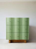 Vintage Vajer ladekast Tomas Jelinek Ikea 1995 groen, Verzenden, Vintage design, 90s design, 50 tot 100 cm, Zo goed als nieuw
