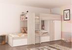 Maxim Multifunctioneel Stapelbed - 90x200 - Wit