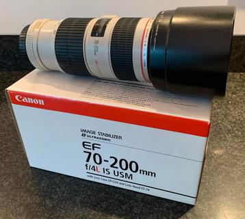 Canon EF70-200mm f/4L IS USM beschikbaar voor biedingen