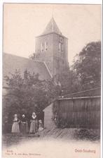 Oost Souburg (Zld) -Kerk ca. 1904., Verzamelen, Ansichtkaarten | Nederland, Verzenden, Voor 1920, Ongelopen, Zeeland
