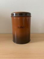 Vintage Brabantia suiker blik, Ophalen of Verzenden, Zo goed als nieuw, Suiker, Overige merken