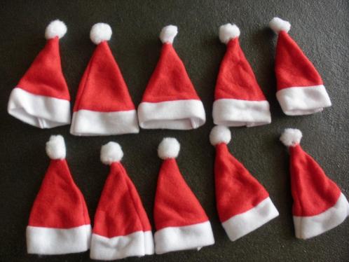 0977-10- Set 10x MINI KERSTMUTS, Hobby en Vrije tijd, Knutselen, Nieuw, Materiaal, Ophalen of Verzenden