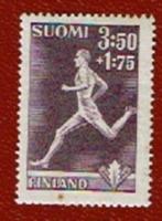 Hardlopen - Finland - 288 - postfris (zonder gom), Postzegels en Munten, Postzegels | Thematische zegels, Ophalen of Verzenden