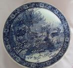 Te Koop: Delfts blauw wandbord met jacht tafereel, Antiek en Kunst, Ophalen of Verzenden