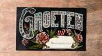 Oude ansichtkaart Groeten uit Munnekeburen 1908 fantasie, Ophalen of Verzenden, Voor 1920, Gelopen, Friesland