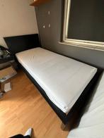 Bedrame Malm van Ikea, Ophalen, 90 cm, Eenpersoons, Zwart