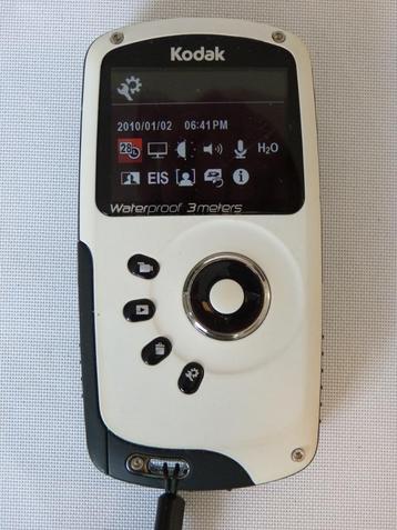 Kodak playsport Zx3 HD  videocamera ,  zakvideo, oplaadkabel beschikbaar voor biedingen