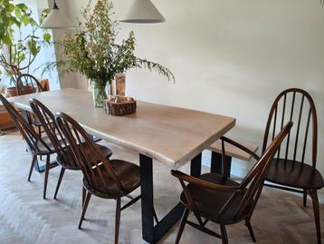 Ercol eettafelstoelen 4 stuks beschikbaar voor biedingen