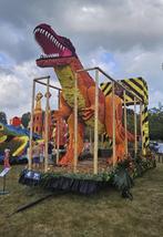 Dino voor op de wagen, Hobby en Vrije tijd, Feestartikelen, Ophalen, Versiering, Carnaval