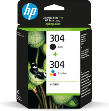 HP 304 - Inktcartridge -  Kleur en Zwart - GRATIS VERZENDING beschikbaar voor biedingen