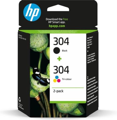 HP 304 - Inktcartridge -  Kleur en Zwart - GRATIS VERZENDING, Computers en Software, Printerbenodigdheden, Nieuw, Cartridge, Verzenden