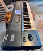 Korg Triton Extreme 76 + 64MB RAM, Ophalen, Gebruikt, Korg, Aanslaggevoelig