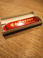 Victory Mondharmonica - Vintage, Gebruikt, Overige typen, Ophalen of Verzenden, Met koffer of doosje