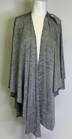 Joseph Ribkoff exclusief zilvergrijze poncho mt 36/38