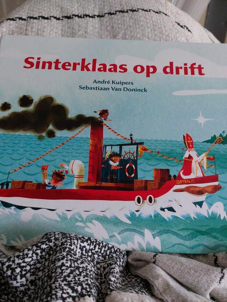 Sinterklaas op drift - André Kuipers, Boeken, Kinderboeken | Baby's en Peuters, Gelezen, 3 tot 4 jaar, Ophalen of Verzenden