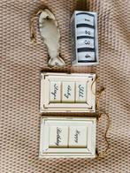 Setje rivièra maison 4 stuks, Huis en Inrichting, Woonaccessoires | Overige, Ophalen of Verzenden, Zo goed als nieuw