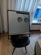 Stijlvolle Spiegel met Plank, Gebruikt, 100 tot 150 cm, Ophalen of Verzenden, Rechthoekig