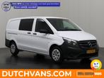 Mercedes-Benz Vito Lang Dubbele Cabine Comfort | Airco | Cru, Auto's, Bestelauto's, Voorwielaandrijving, Gebruikt, Wit, 1200 kg