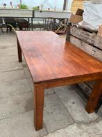 Te koop mooie teakhouten eettafel, Huis en Inrichting, Ophalen, 50 tot 100 cm, Zo goed als nieuw, Vijf personen of meer