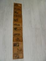 Spelen is leren; 12 prenten / strook - vintage., Nieuw, Ophalen of Verzenden, Voor 1940, Prent