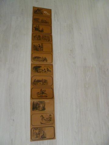 Spelen is leren; 12 prenten / strook - vintage. beschikbaar voor biedingen