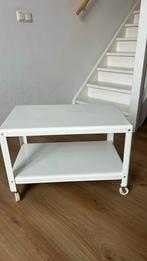 Ikea coffee table on wheels, Huis en Inrichting, Tafels | Bijzettafels, Ophalen, Gebruikt, Metaal of Aluminium, 55 tot 75 cm