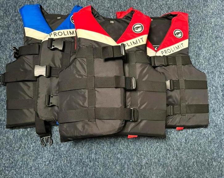 Prolimit wakeboard vest kind maat XS rood & blauw NIEUW!, Watersport en Boten, Wakeboarden, Nieuw, Overige typen, Ophalen of Verzenden