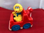 Sesamstraat Henson : yellow Big bird in takelauto vogel auto, Ophalen, Zo goed als nieuw