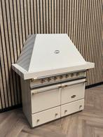 Prachtige Lacanche Crème 100cm Gas + afzuigkap, Witgoed en Apparatuur, Fornuizen, Hete lucht, 60 cm of meer, Ophalen of Verzenden