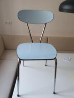 Brabantia stoel blauw, Ophalen, Gebruikt, Blauw, Metaal