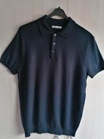 Polo merk Zara maat M kleur donker blauw, Ophalen of Verzenden, Zo goed als nieuw, Blauw