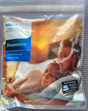 PHILIPS RESPIRONICS - DREAMWEAR CPAP MASKER - NIEUW beschikbaar voor biedingen