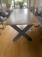 Eettafel  incl stoelen en bank, Huis en Inrichting, Tafels | Eettafels, Ophalen, 200 cm of meer, Zo goed als nieuw, Vijf personen of meer