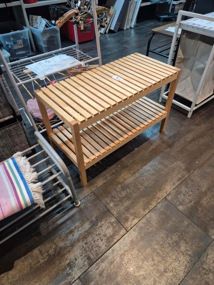 Bamboe Schoenenrek - 80x50cm, Huis en Inrichting, Woonaccessoires | Kapstokken, Nieuw, Overige typen, Minder dan 100 cm, Hout