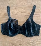 Prima donna 85E full cup zwart velour borduur, Verzenden, Zwart, BH, Prima donna
